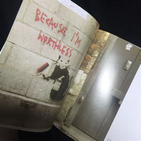 banksy book wall and piece